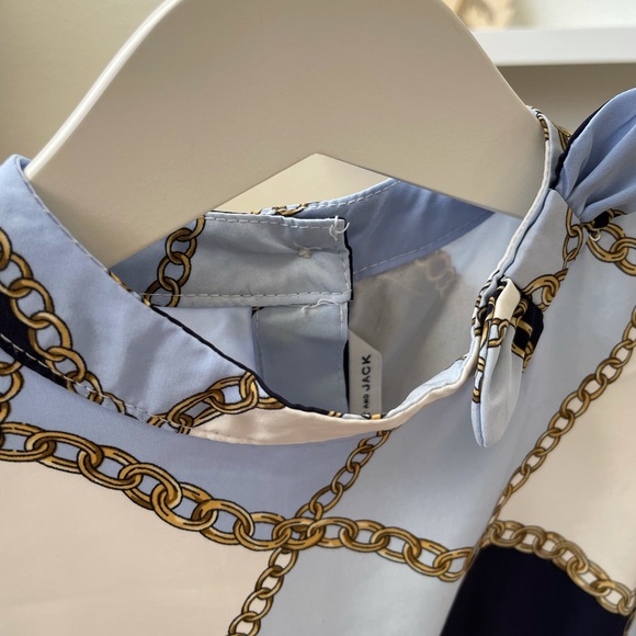 Janie and Jack Blue dress 18-24 months - Picture 7 of 7